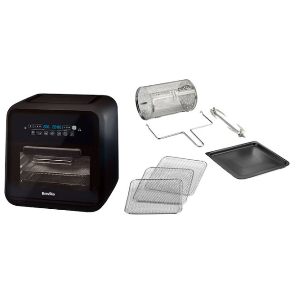 Aero Grill Breville VDF127X-DIM Black Electronic, 2000 W, 10 l photo 5