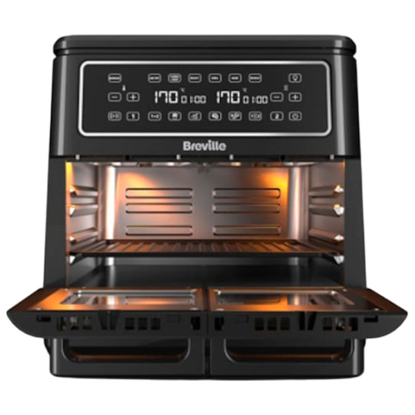 Aero Grill Breville VDF130X-01 Black Electronic, 2400 W, 11 l photo 2