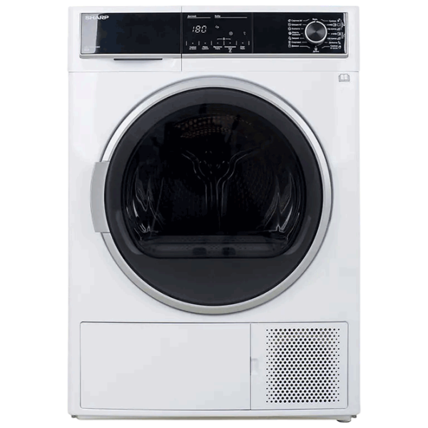 Mașină de uscat rufe SHARP KDHHH8S8GW3EE White 8 kg, A+++ photo 1