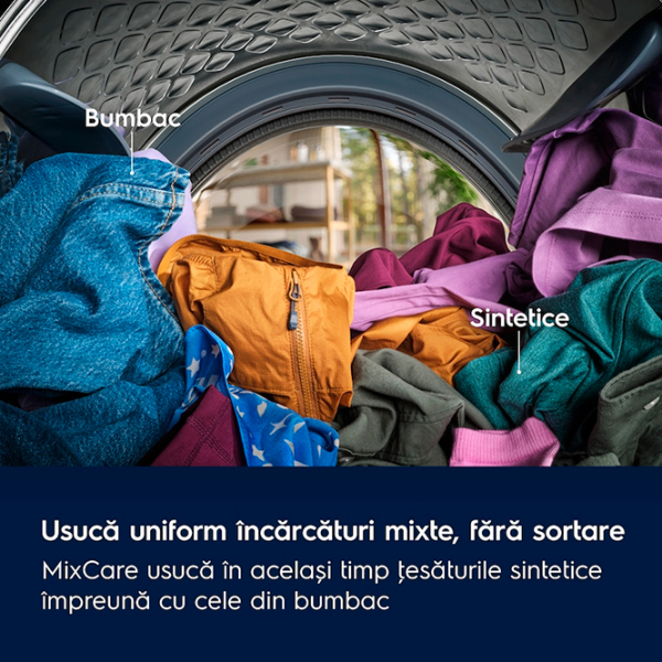 Сушильная машина Electrolux EW8D595MCE Белый 9 кг, A+++ photo 2