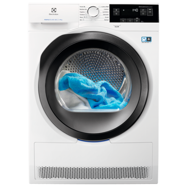 Mașină de uscat rufe Electrolux EW8H359S White 9 kg, A++ photo 1