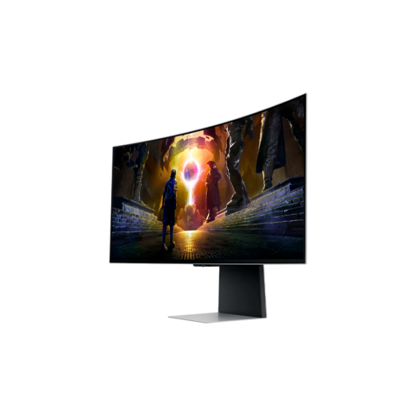 Monitor Samsung Odyssey G8 S34DG852 Black 31.5" WQHD OLED WLED photo 2