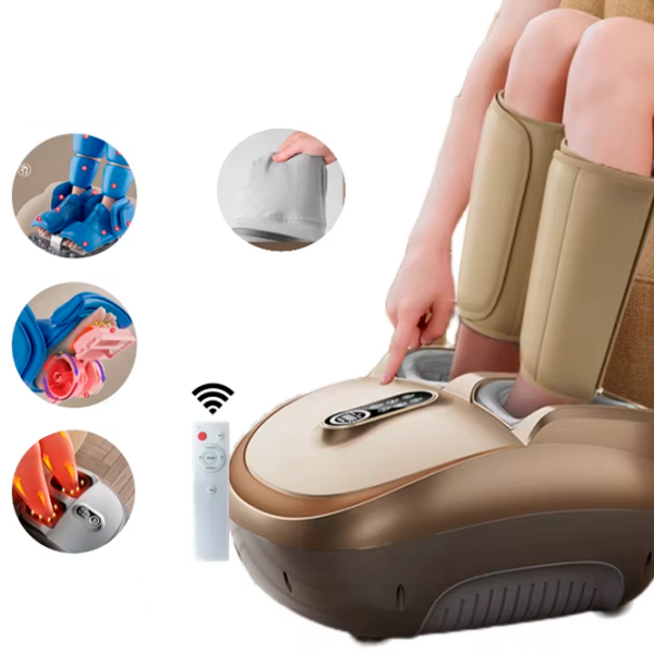 Aparat de masaj pentru picioare Shiatsu JB-508 Gold  photo 5