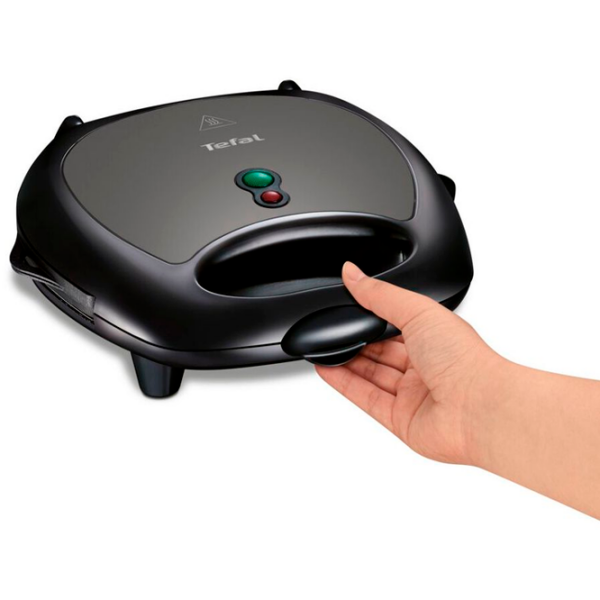Aparat pentru sandvișuri Tefal SW614B01 Black 700 W, Cantitatea de sandwich-uri:  photo 2