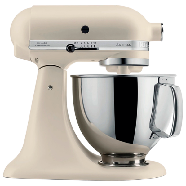 Миксер KitchenAid 5KSM175PSEFL Бежевый 300 Вт, Количество скоростей: 10, Турборежим photo 1