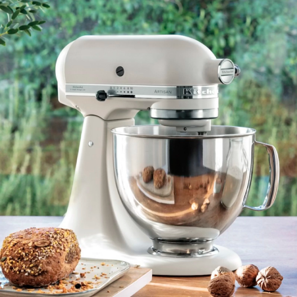 Миксер KitchenAid 5KSM175PSEFL Бежевый 300 Вт, Количество скоростей: 10, Турборежим photo 4