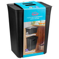 Coș de gunoi Idea М2477 Black Plastic, 12 l