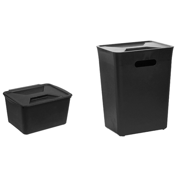 Coș de gunoi Idea М2477 Black Plastic, 12 l photo 2