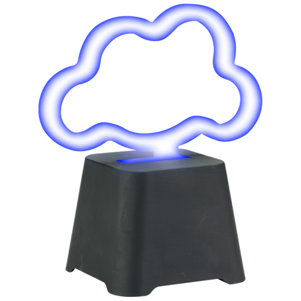 Boxă portabilă Fantasy Neon Beat Mini Cloud Black  photo 2