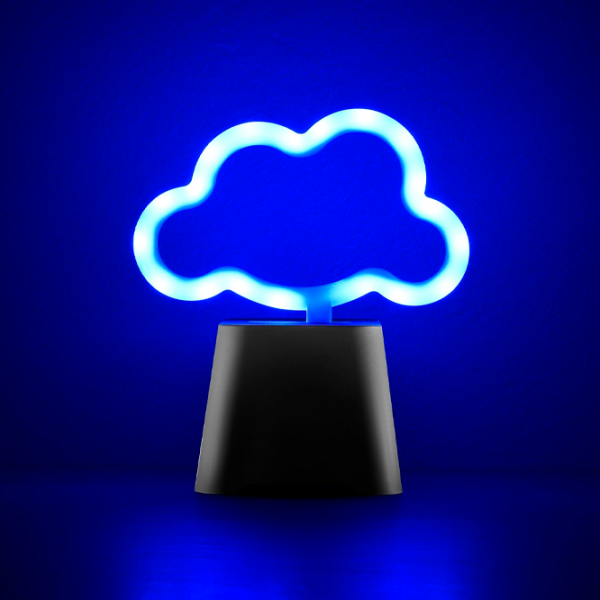 Boxă portabilă Fantasy Neon Beat Mini Cloud Black  photo 3