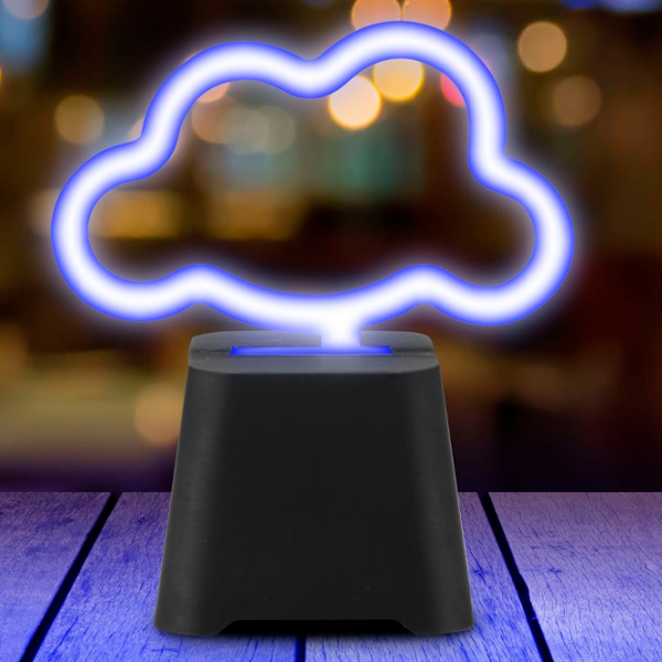 Boxă portabilă Fantasy Neon Beat Mini Cloud Black  photo 4