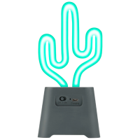 Boxă portabilă Fantasy Neon Beat Mini Cactus Black 