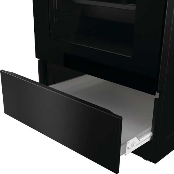 Aragaz Gorenje GKS5C70BJ Black Tipul plitei: Pe gaz, 62 l, Tipul cuptorului: Electric photo 5