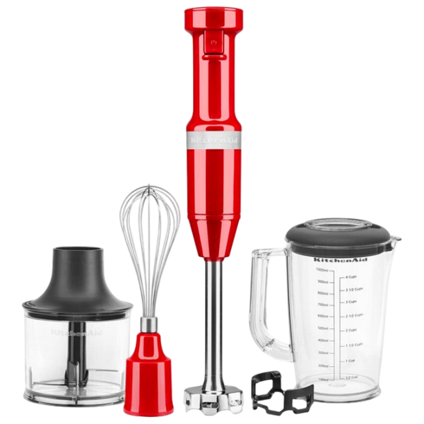 Blender de mână KitchenAid 5KHBV83EER Red  photo 1