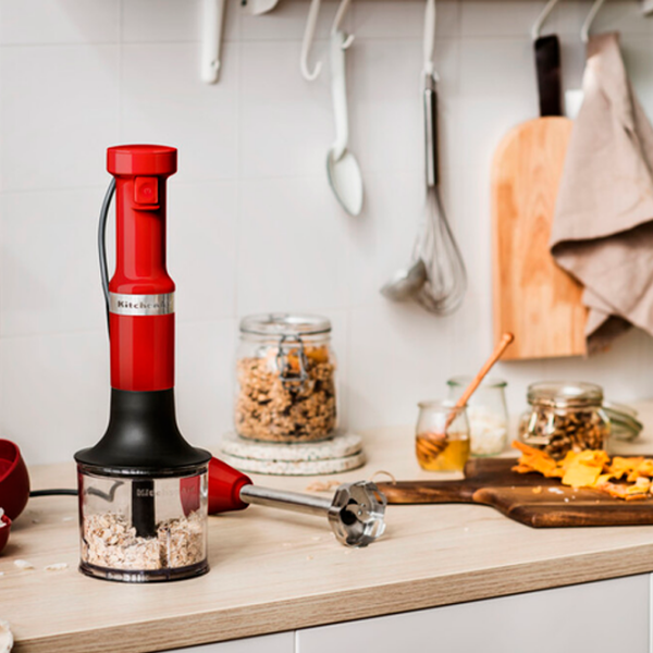 Blender de mână KitchenAid 5KHBV83EER Red  photo 5