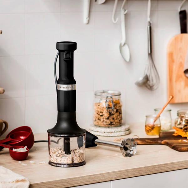 Blender de mână KitchenAid 5KHBV83EBM Black  photo 3