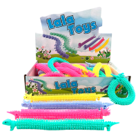 Игрушка антистресс Lala Toys Гусеница и динозавр Разноцветный Разноцветный / 3+