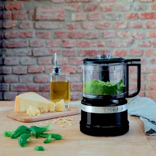 Robot de bucătărie KitchenAid 5KFC3516EOB Black 240 W, Mecanic, Numărul de viteze: 2 photo 6