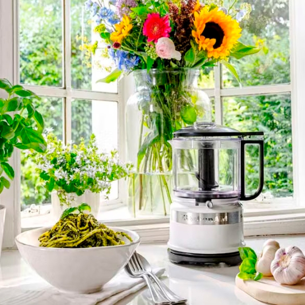 Кухонный комбайн KitchenAid 5KFC3516EWH Белый 240 Вт, Механическое, Количество скоростей: 2 photo 6
