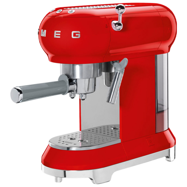 Кофемашина Smeg ECF01RDEU Красный 1350 Вт, 1 л, Термоблок photo 4