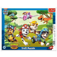 Puzzle Trefl Amazing dog tricks (31429) Количество деталей: 25, Рекомендуемый возраст: 4+