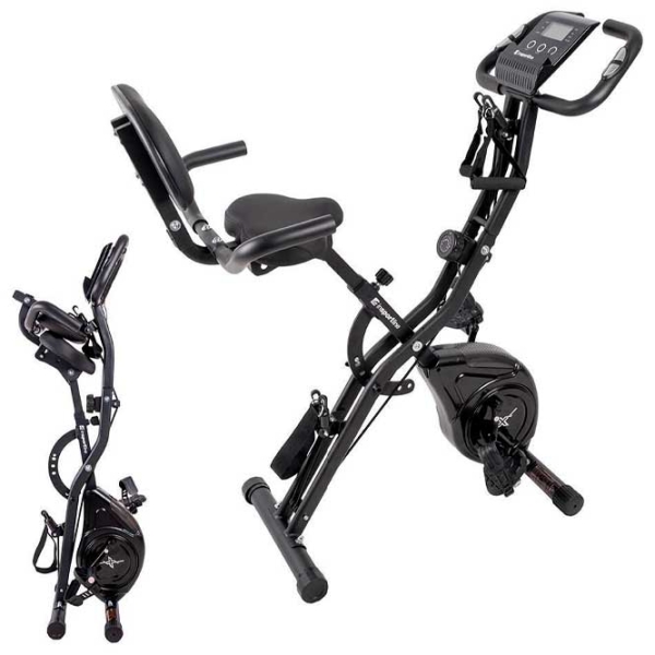 Bicicletă fitness Insportline IN25824 Xbike Max Black , 120 kg photo 3