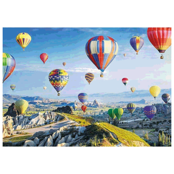 Puzzle Trefl View of Cappadocia (10613) Количество деталей: 1000, Рекомендуемый возраст: 10+ photo 1