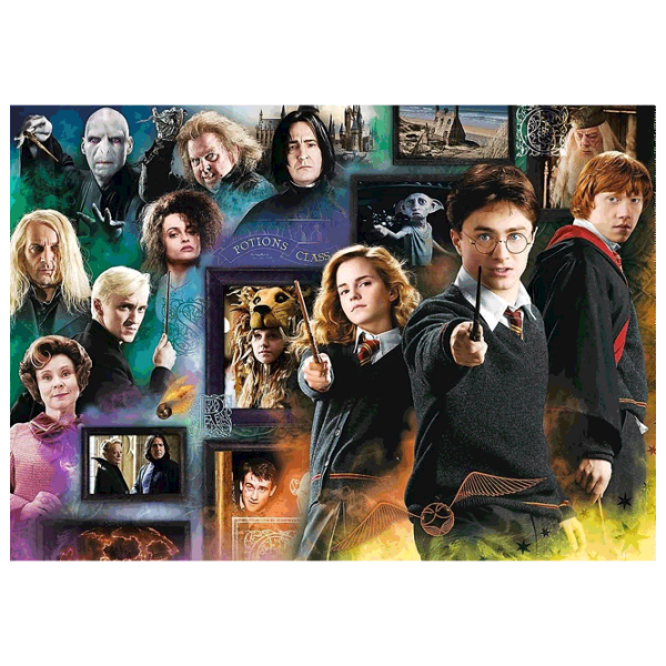 Puzzle Trefl Wizarding World (10668) Numărul de piese: 1000, Vârsta recomandată: 12+ photo 1