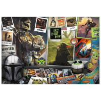 Puzzle Trefl Lucasfilm Star Wars The Mandalorian (10718) Numărul de piese: 1000, Vârsta recomandată: 12+