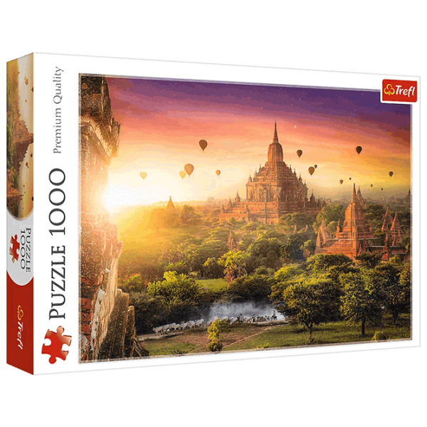 Puzzle Trefl Ancient Temple Burma (10720) Количество деталей: 1000, Рекомендуемый возраст: 10+ photo 2