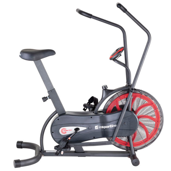 Bicicletă fitness Insportline Airbike Basic II 23514 Black , 110 kg photo 2