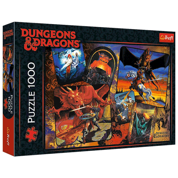 Puzzle Trefl The Origins of Dungeons & Dragons (10739) Количество деталей: 1000, Рекомендуемый возраст: 12+ photo 3