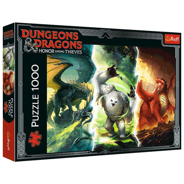 Puzzle Trefl Legendary Monsters of Faerûn (10763) Numărul de piese: 1000, Vârsta recomandată: 12+ photo 2