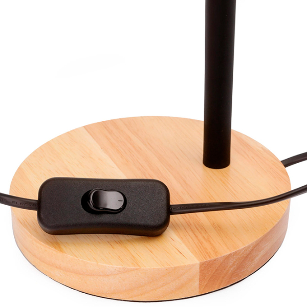 Lampă de masă Platinet PDL333 Black Rețea photo 4