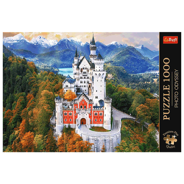 Puzzle Trefl Photo Odyssey: Neuschwanstein Castle (10813) Количество деталей: 1000, Рекомендуемый возраст: 12+ photo 1