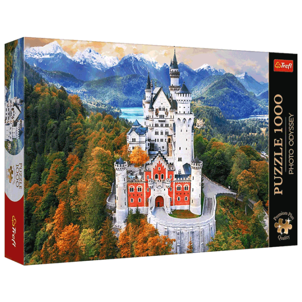 Puzzle Trefl Photo Odyssey: Neuschwanstein Castle (10813) Количество деталей: 1000, Рекомендуемый возраст: 12+ photo 2