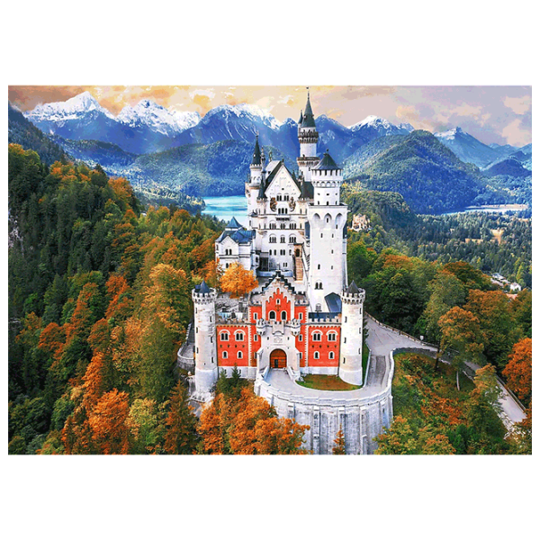 Puzzle Trefl Photo Odyssey: Neuschwanstein Castle (10813) Количество деталей: 1000, Рекомендуемый возраст: 12+ photo 3