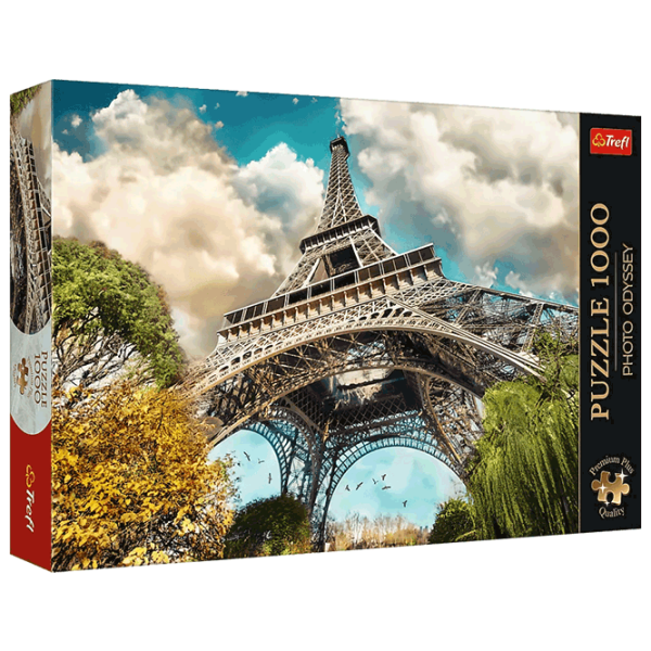 Puzzle Trefl Photo Odyssey: Eiffel Tower in Paris (10815) Numărul de piese: 1000, Vârsta recomandată: 12+ photo 2