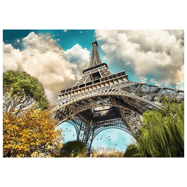 Puzzle Trefl Photo Odyssey: Eiffel Tower in Paris (10815) Numărul de piese: 1000, Vârsta recomandată: 12+ photo 3