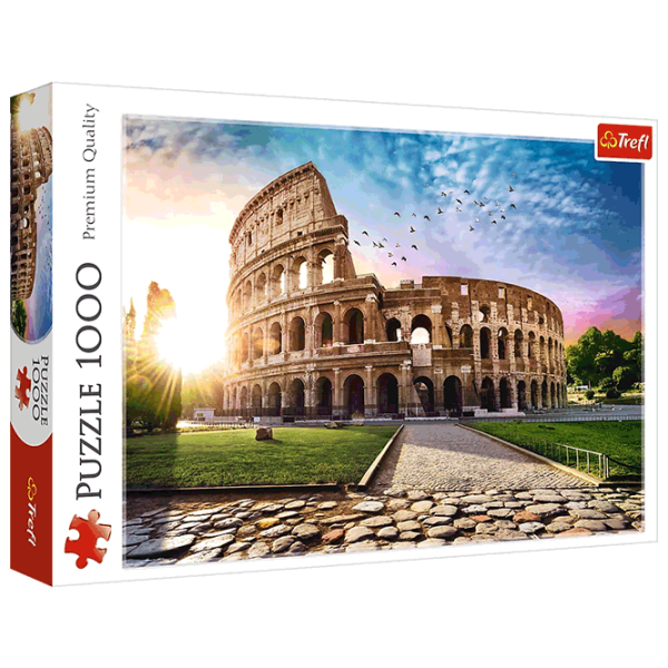 Puzzle Trefl Sun-drenched Colosseum (10468) Количество деталей: 1000, Рекомендуемый возраст: 10+ photo 2