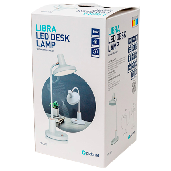 Lampă de masă Platinet PDL089 White Rețea photo 6