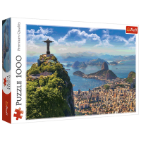 Puzzle Trefl Mona Lisa (10405) Numărul de piese: 1000, Vârsta recomandată: 9+