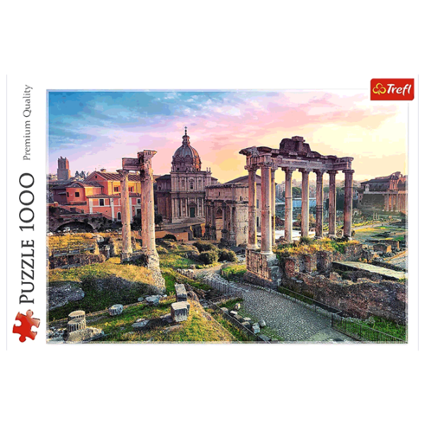 Puzzle Trefl Roman forum (10443) Количество деталей: 1000, Рекомендуемый возраст: 12+ photo 3
