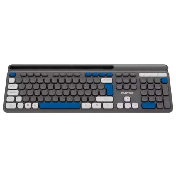 Tastatură Canyon HKB-W03 Black Gaming, Fără fir photo 1