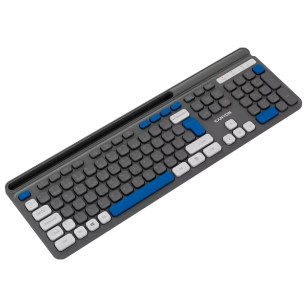 Tastatură Canyon HKB-W03 Black Gaming, Fără fir photo 3