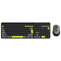 Tastatura & Mouse Canyon HSET-W5 Black Gaming, Fără fir