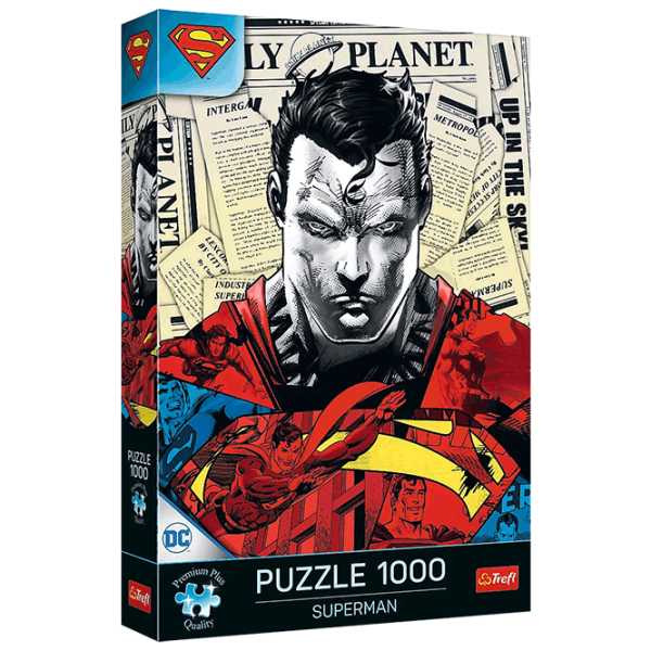 Puzzle Trefl Superman (10884) Numărul de piese: 1000, Vârsta recomandată: 12+ photo 1