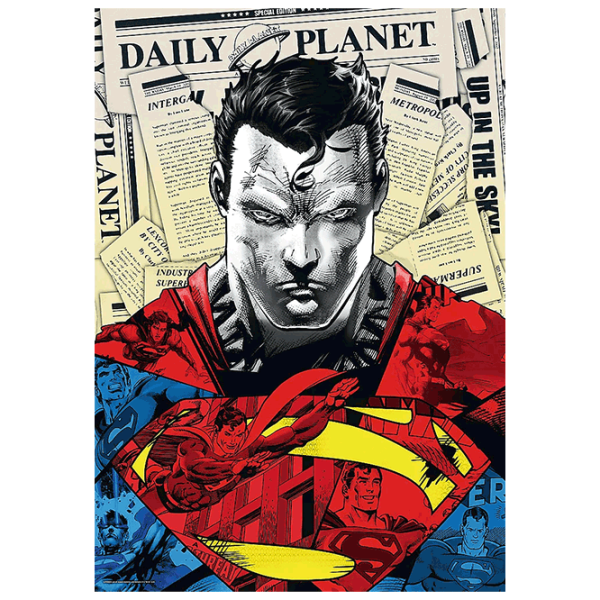 Puzzle Trefl Superman (10884) Numărul de piese: 1000, Vârsta recomandată: 12+ photo 2