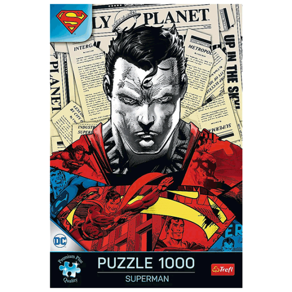 Puzzle Trefl Superman (10884) Numărul de piese: 1000, Vârsta recomandată: 12+ photo 3