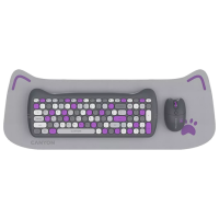 Set Canyon HSET-W6 Violet Gaming, Fără fir